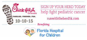 Window Interiors will be running in Chick-fil-A’s Run with the Herd 5k.